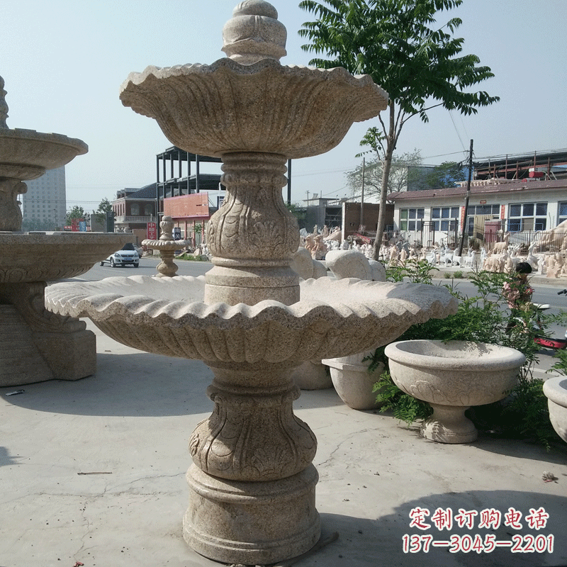信阳砂岩雕塑喷泉