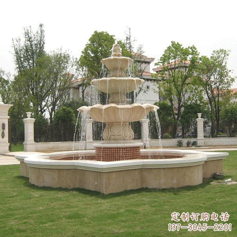 信阳砂岩景观喷泉雕塑
