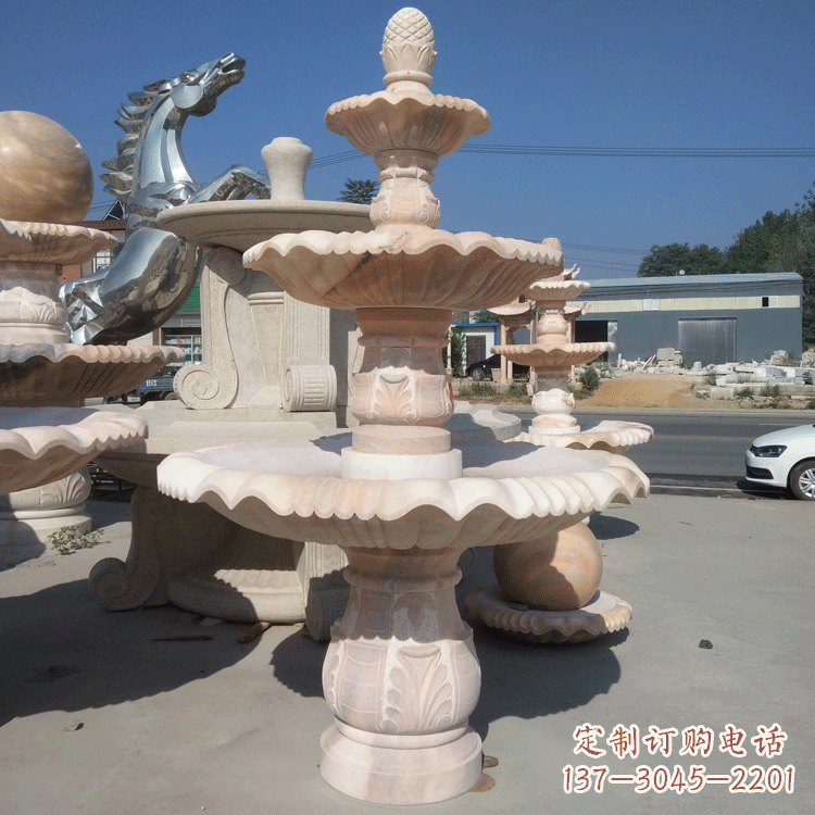 信阳四腿石雕喷泉