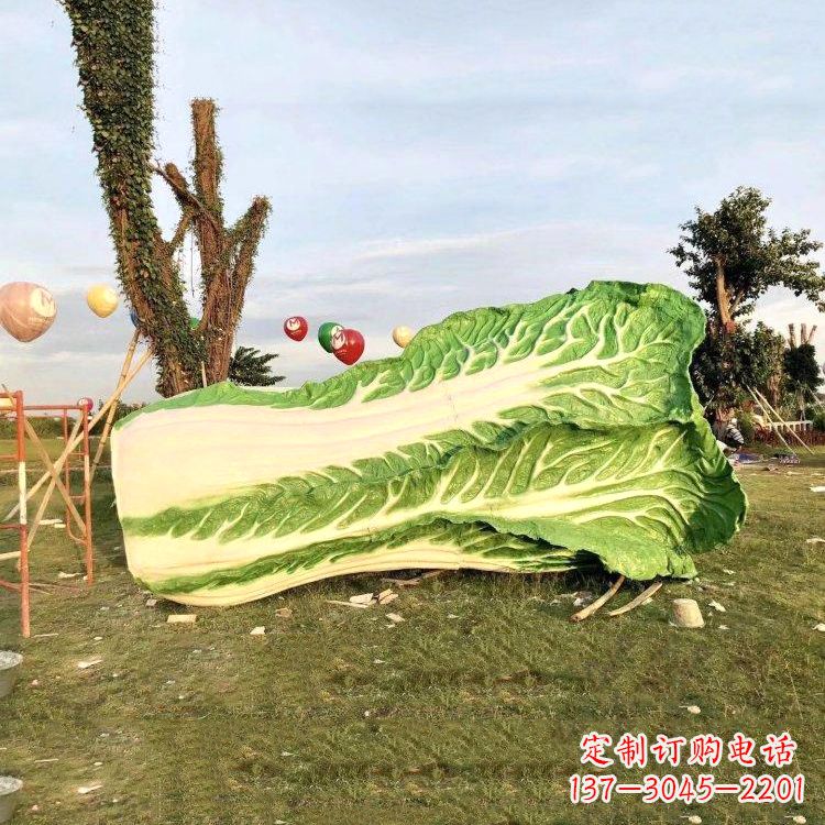 信阳玉白菜雕塑