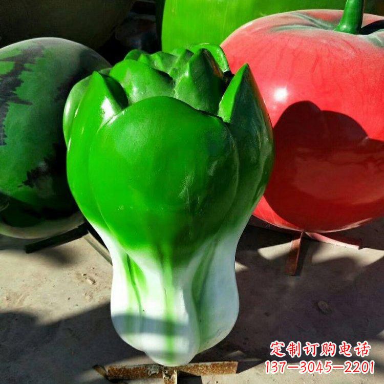 信阳招财大白菜雕塑
