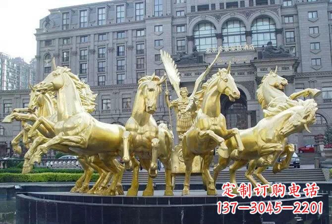 信阳阿波罗战车雕塑