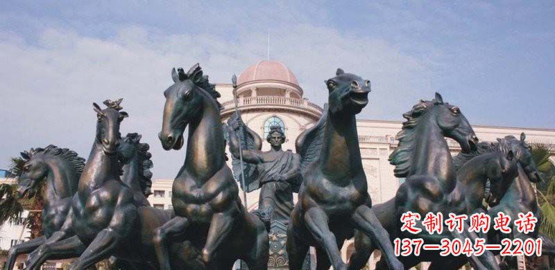 信阳阿波罗战车铜雕222