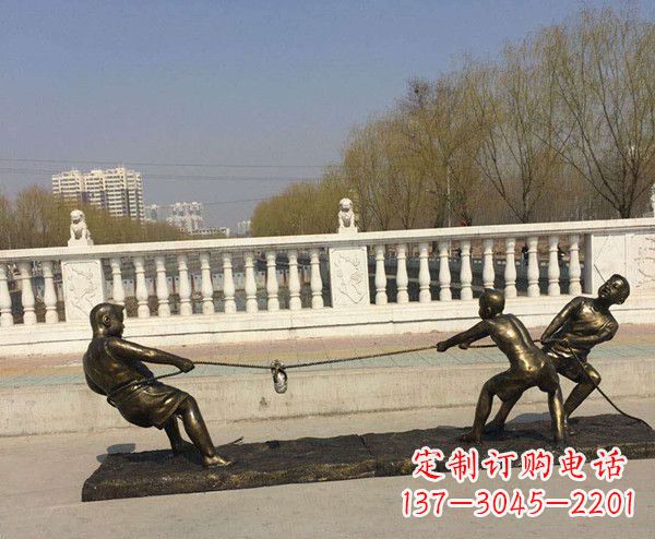 信阳新儿童活力雕塑