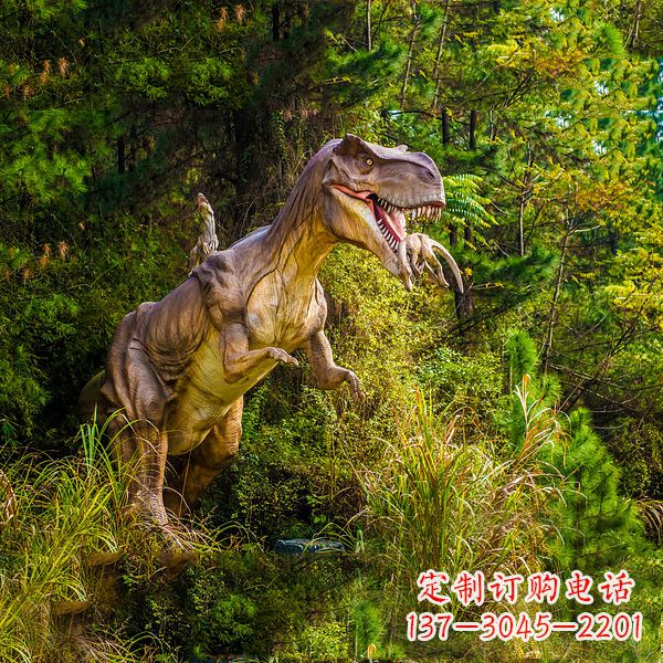 信阳霸王龙动物园恐龙雕塑