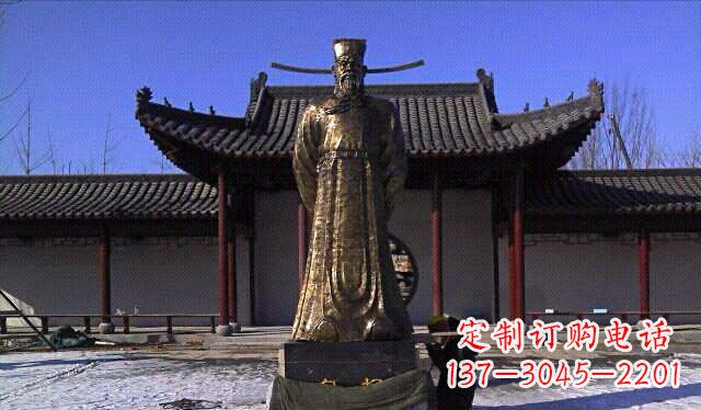 信阳包拯古代名人铜雕