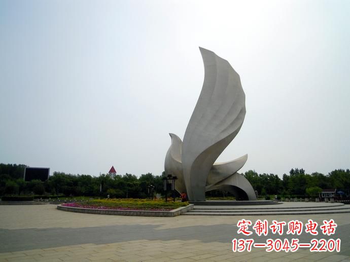 信阳鸽子飞翔北戴河奥林匹克公园精美雕像