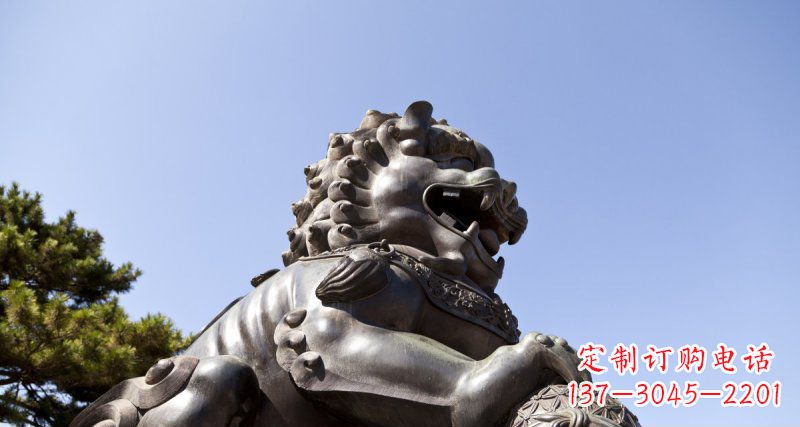 信阳新精美铜质狮子雕塑