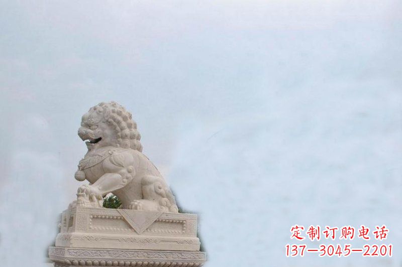 信阳北京狮石精美狮子雕塑