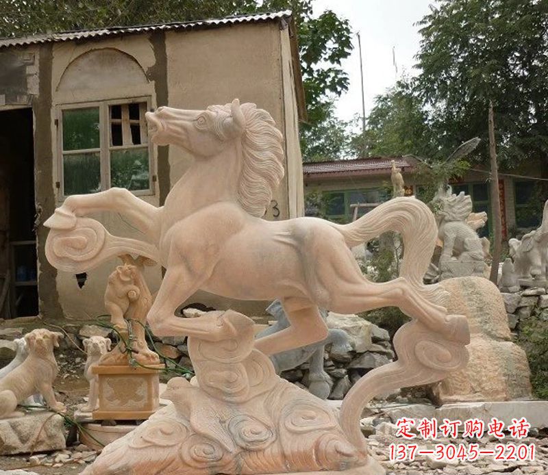 信阳石雕大象