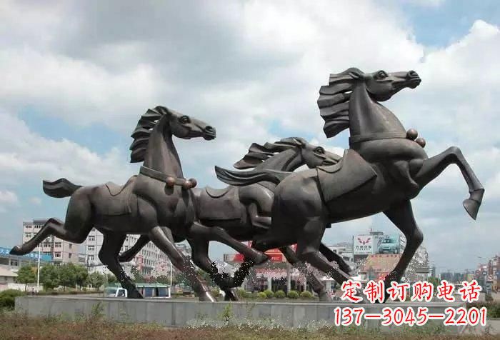 信阳流动的马雕塑——给你的家居添彩