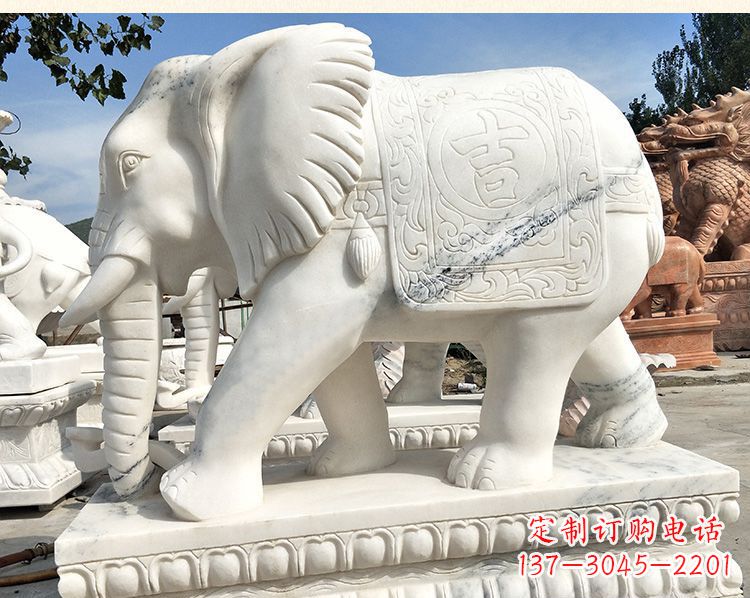 信阳大象石雕