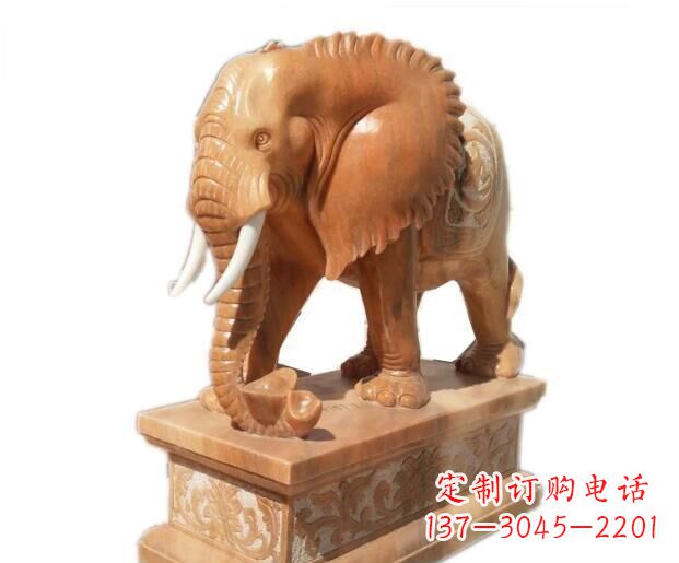 信阳大象石雕