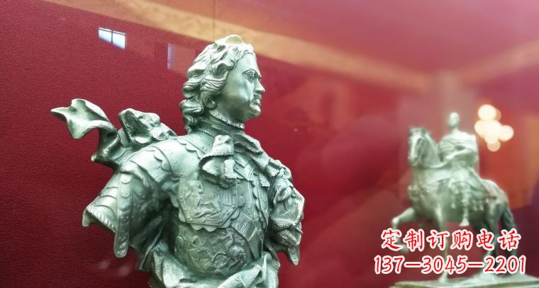 信阳经典名人铜雕