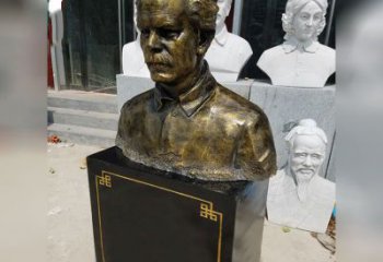 信阳白求恩胸像荣耀中国历史精神