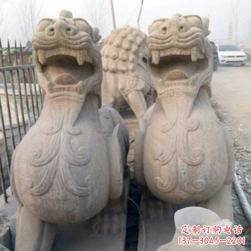 信阳狴犴仿古石雕塑
