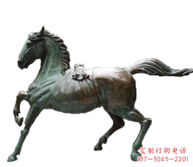 信阳别墅动物飞马铜雕摆件