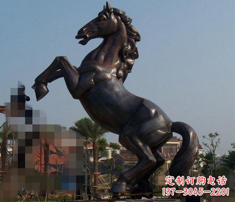信阳别墅景观动物马铜雕塑