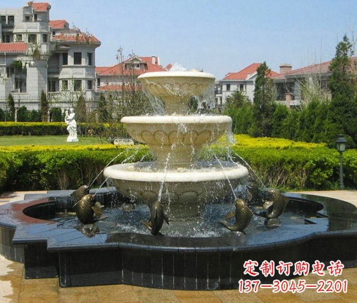 信阳鲤鱼雕塑,让你的家园更加精彩