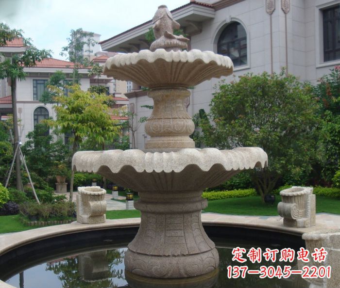 信阳别墅景观欧式喷泉石雕 (3)