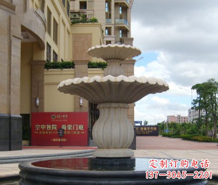 信阳别墅景观欧式喷泉石雕 (5)