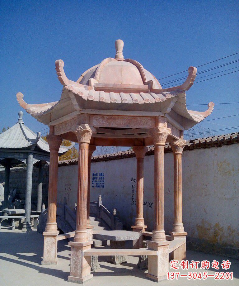 信阳经典凉亭,让景色更加美丽