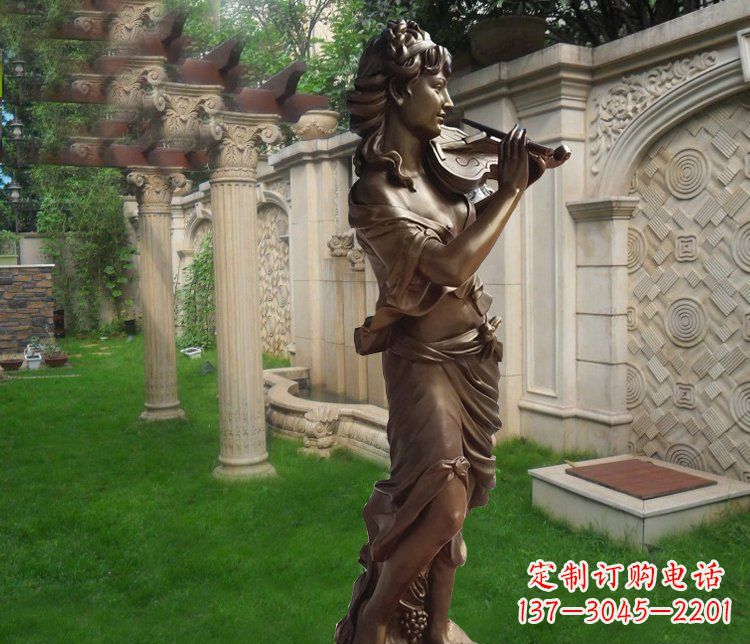 信阳玻璃钢女人雕塑