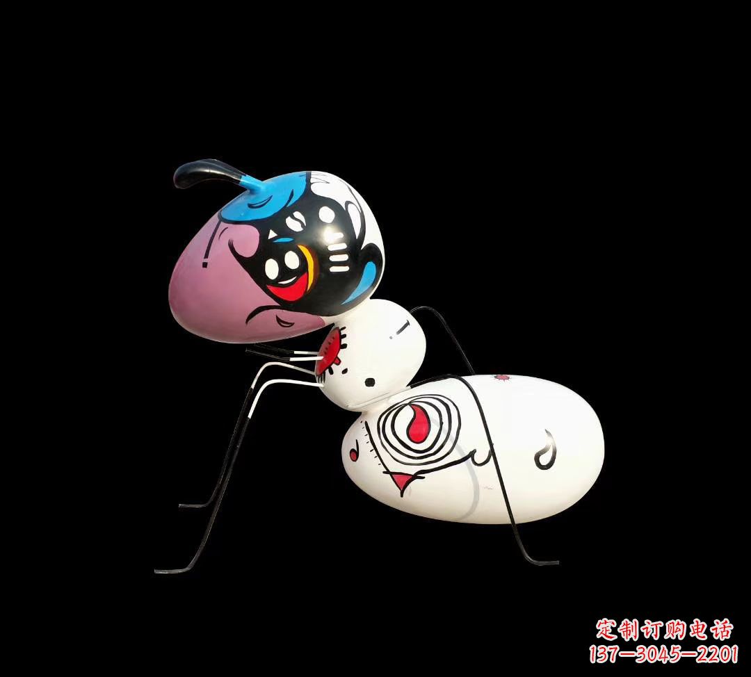 信阳精美玻璃钢蚂蚁雕塑