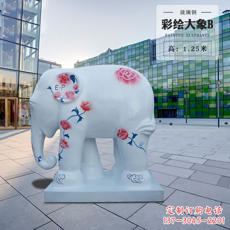 信阳玻璃钢大象雕塑——传承古老文明的象征