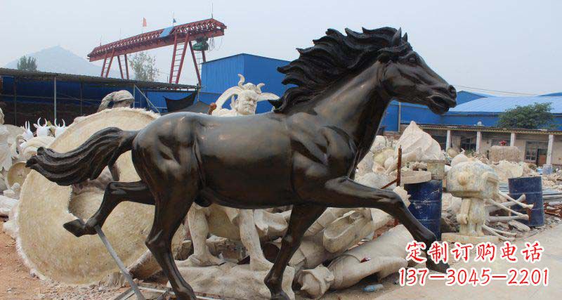 信阳玻璃钢动物雕塑——精致而又充满动感