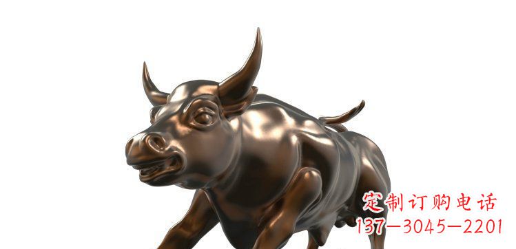 信阳玻璃钢仿铜牛公园动物雕塑视觉盛宴