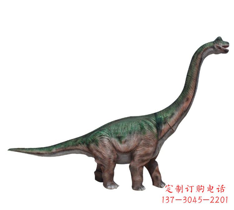 信阳玻璃钢仿真恐龙腕龙雕塑