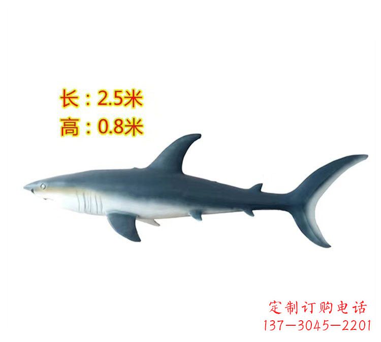 信阳玻璃钢鲨鱼雕塑令人惊叹的艺术精品