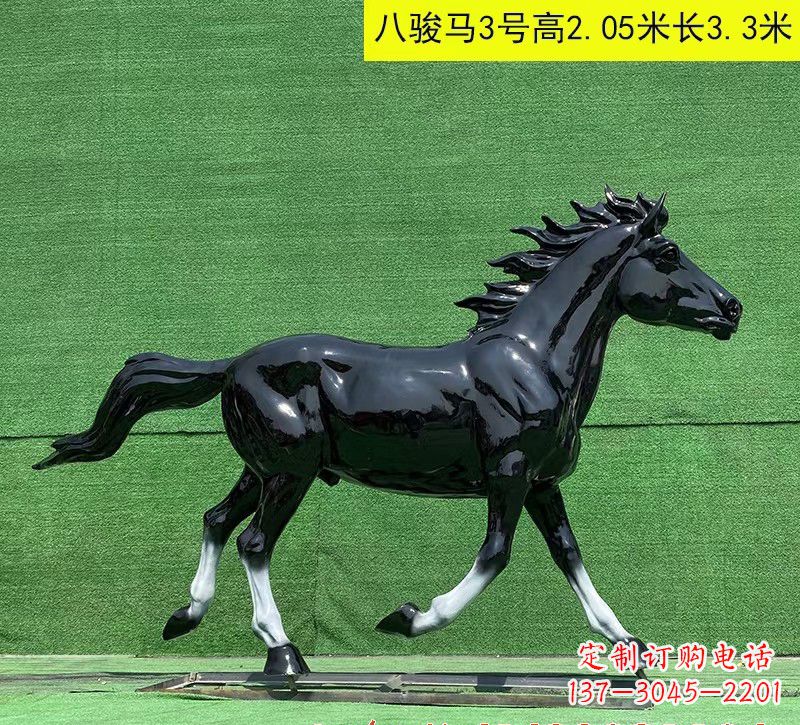 信阳玻璃钢马雕塑一种特殊的艺术品