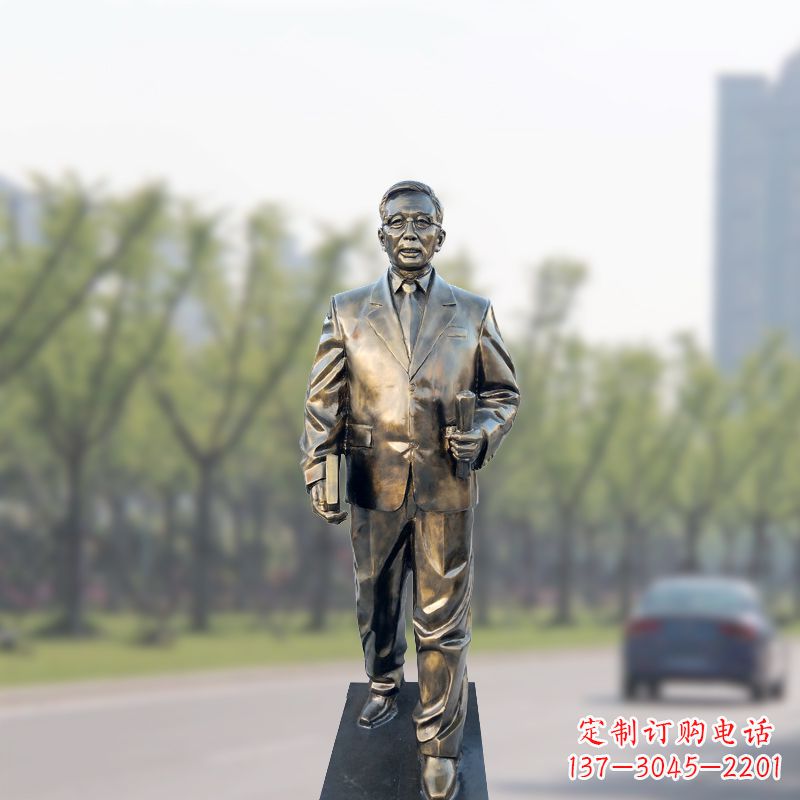 信阳华罗庚雕塑传承与现代化