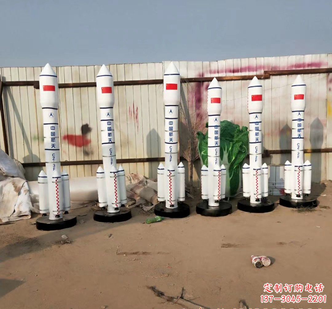 信阳火箭雕塑现代景观艺术的精彩绽放