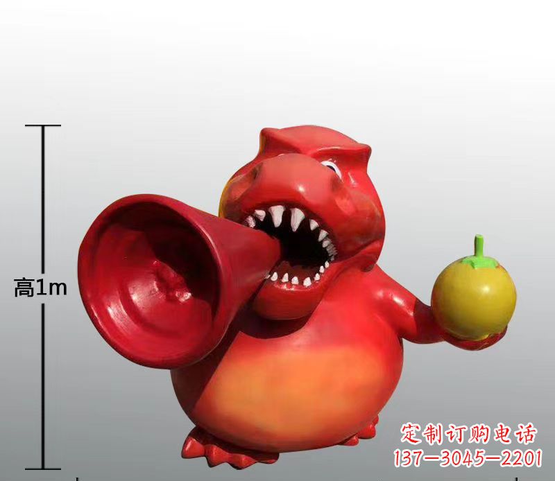 信阳玻璃钢卡通动物雕塑