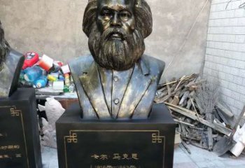 信阳玻璃钢铸就的马克思雕塑