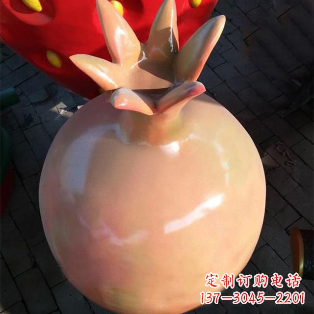 信阳石榴雕塑绚丽多彩的艺术瑰宝