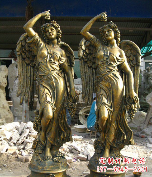 信阳玻璃钢四季女神——精美雕塑艺术
