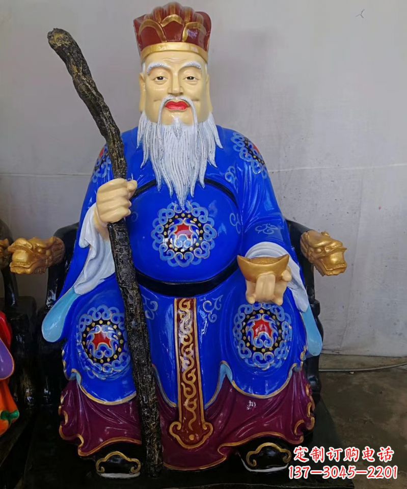 信阳玻璃钢制作的神像雕塑