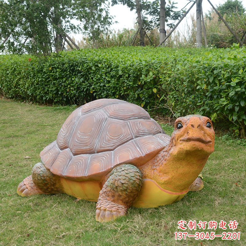 信阳玻璃钢乌龟雕塑一种具有传统文化意义的艺术品