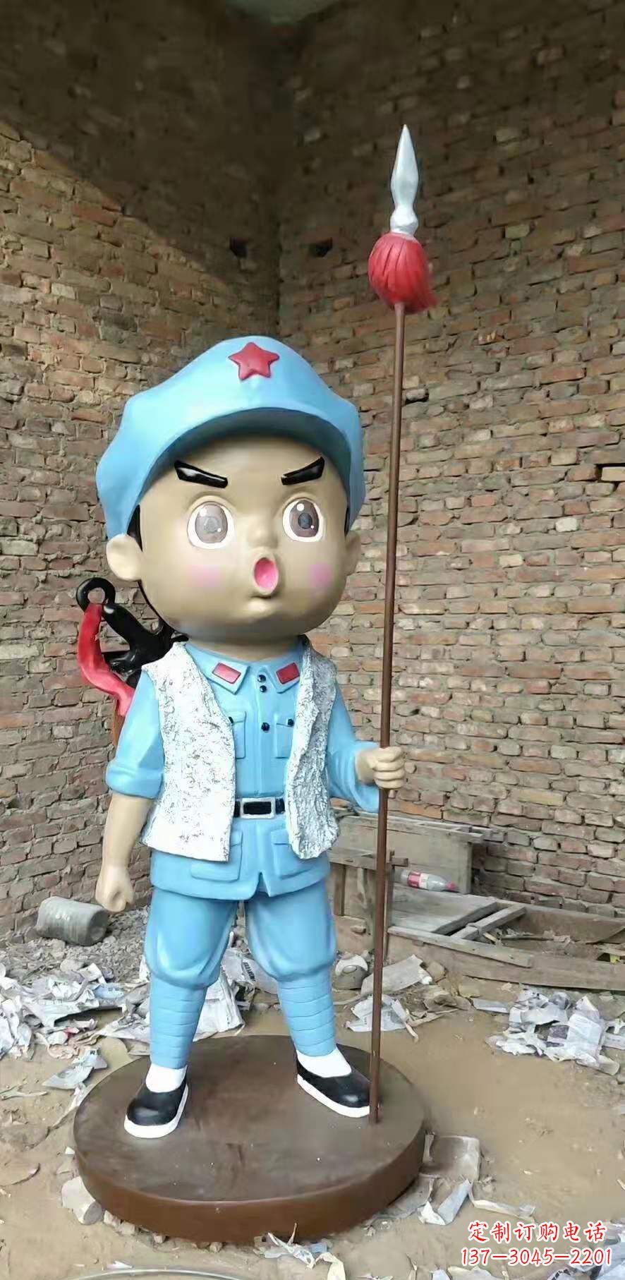 信阳红军雕塑弘扬伟大革命精神