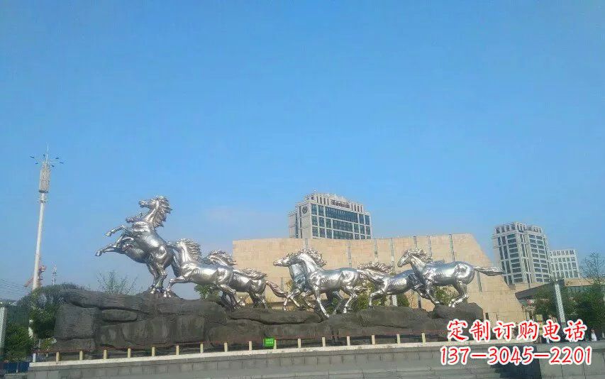 信阳不锈钢动物雕塑精美的艺术品