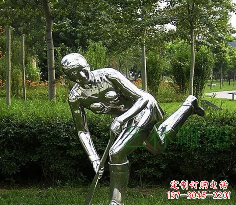信阳保龄球雕塑一种具有艺术性的体育活动