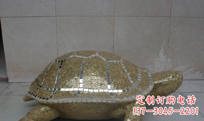 信阳不锈钢彩银乌龟公园景观雕塑艺术与自然的完美融合