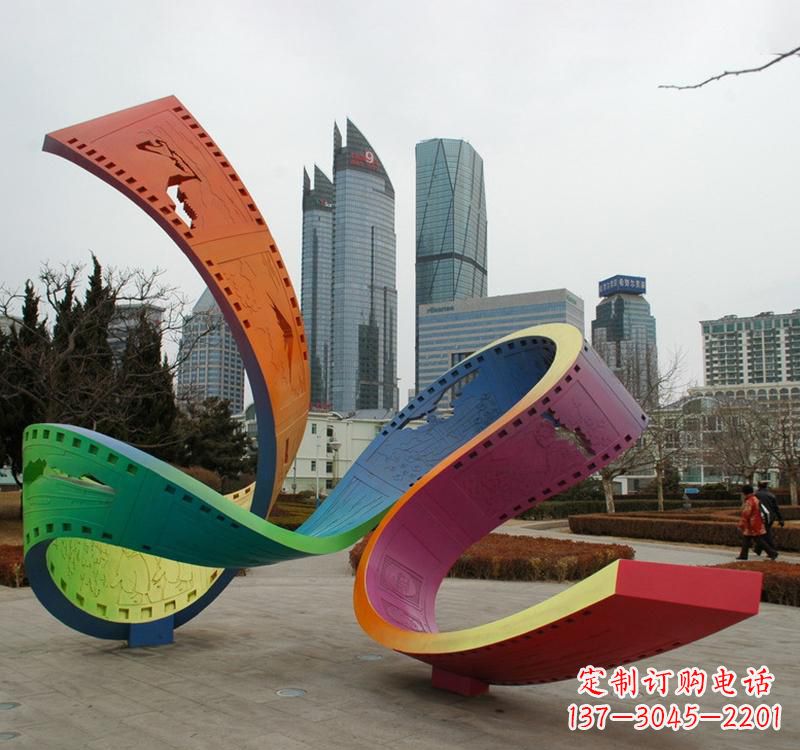 信阳精美的不锈钢城市景观雕塑
