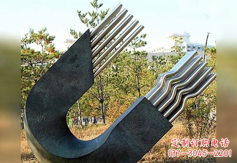 信阳不锈钢磁铁雕塑绚丽多彩的艺术珍品