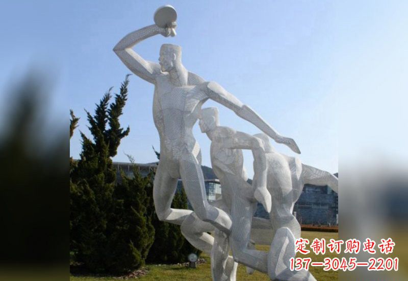 信阳精致的乒乓球雕塑