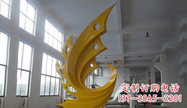 信阳不锈钢凤凰雕塑——给生活添彩